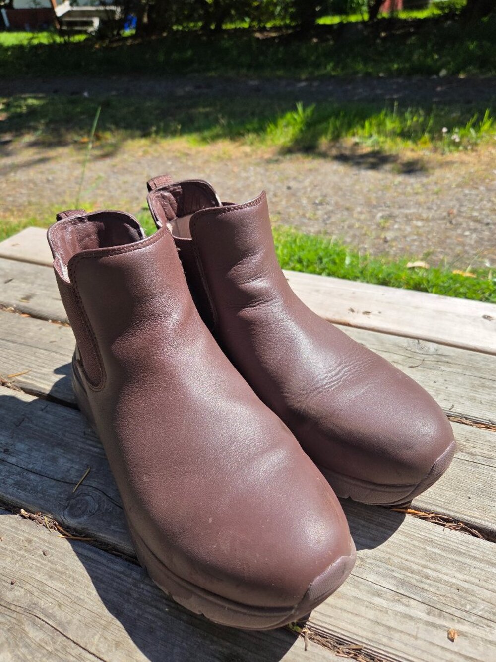 Kuru FLEX Astra brown leather size 10 womens
